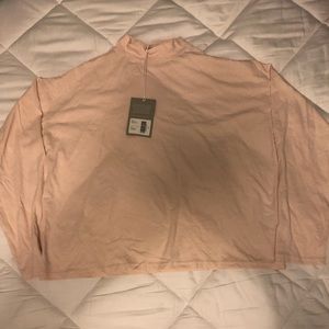 Ever lane mock neck box tee